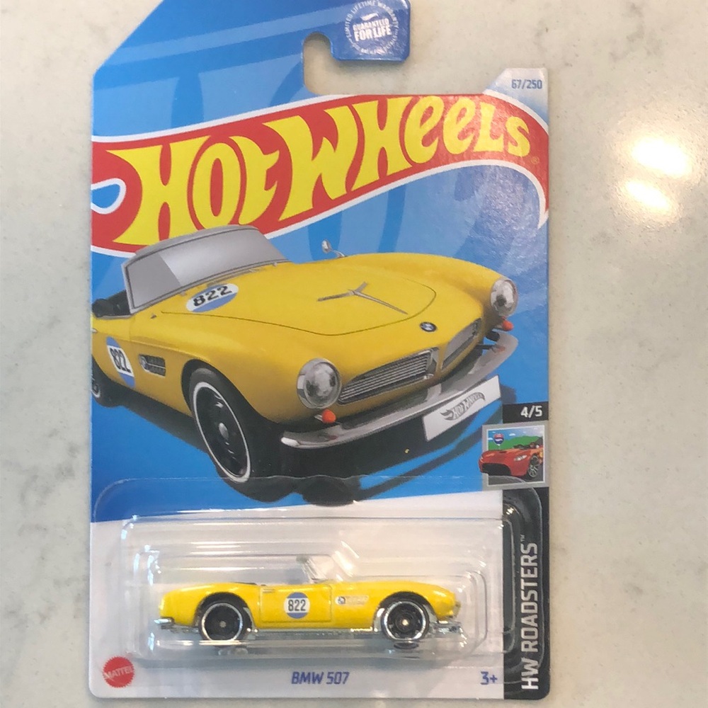 Mattel Hot Wheels Yellow Sports Car